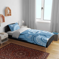 Fiji Rugby Bula Masi Bedding Set Fish Tail Kaivity Cibi - Turquoise