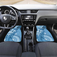 Fiji Rugby Bula Masi Car Mats Fish Tail Kaivity Cibi - Turquoise