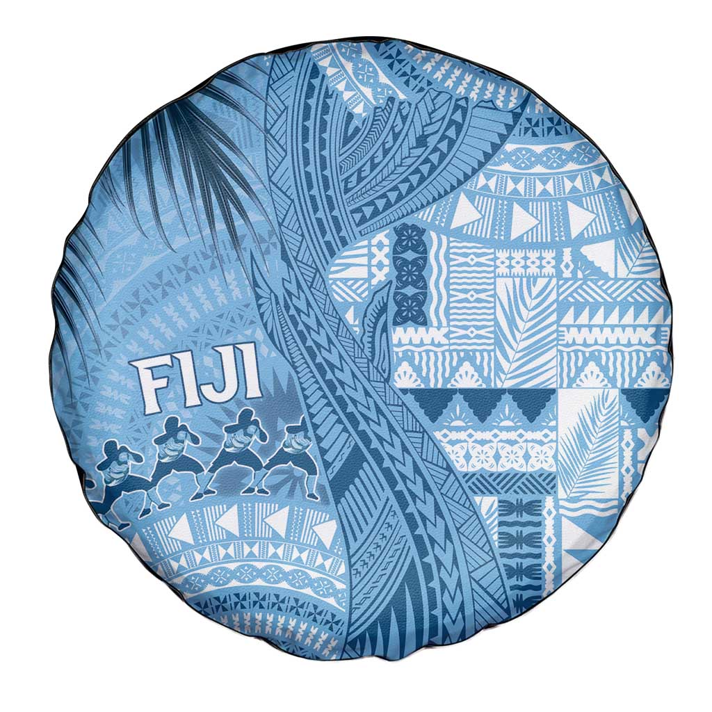 Fiji Rugby Bula Masi Spare Tire Cover Fish Tail Kaivity Cibi - Turquoise