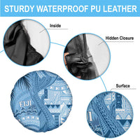 Fiji Rugby Bula Masi Spare Tire Cover Fish Tail Kaivity Cibi - Turquoise