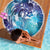 Aloha Hawaii Turtle Beach Blanket Teal Purple Ribbon - Polynesian Pride