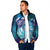 Aloha Hawaii Turtle Padded Jacket Teal Purple Ribbon - Polynesian Pride