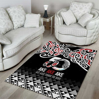 Kia Kaha Te Reo Maori Area Rug 50 Years Mo Ake Tonu Te Reo - Polynesian Pride