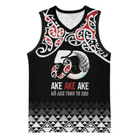Kia Kaha Te Reo Maori Basketball Jersey 50 Years Mo Ake Tonu Te Reo - Polynesian Pride