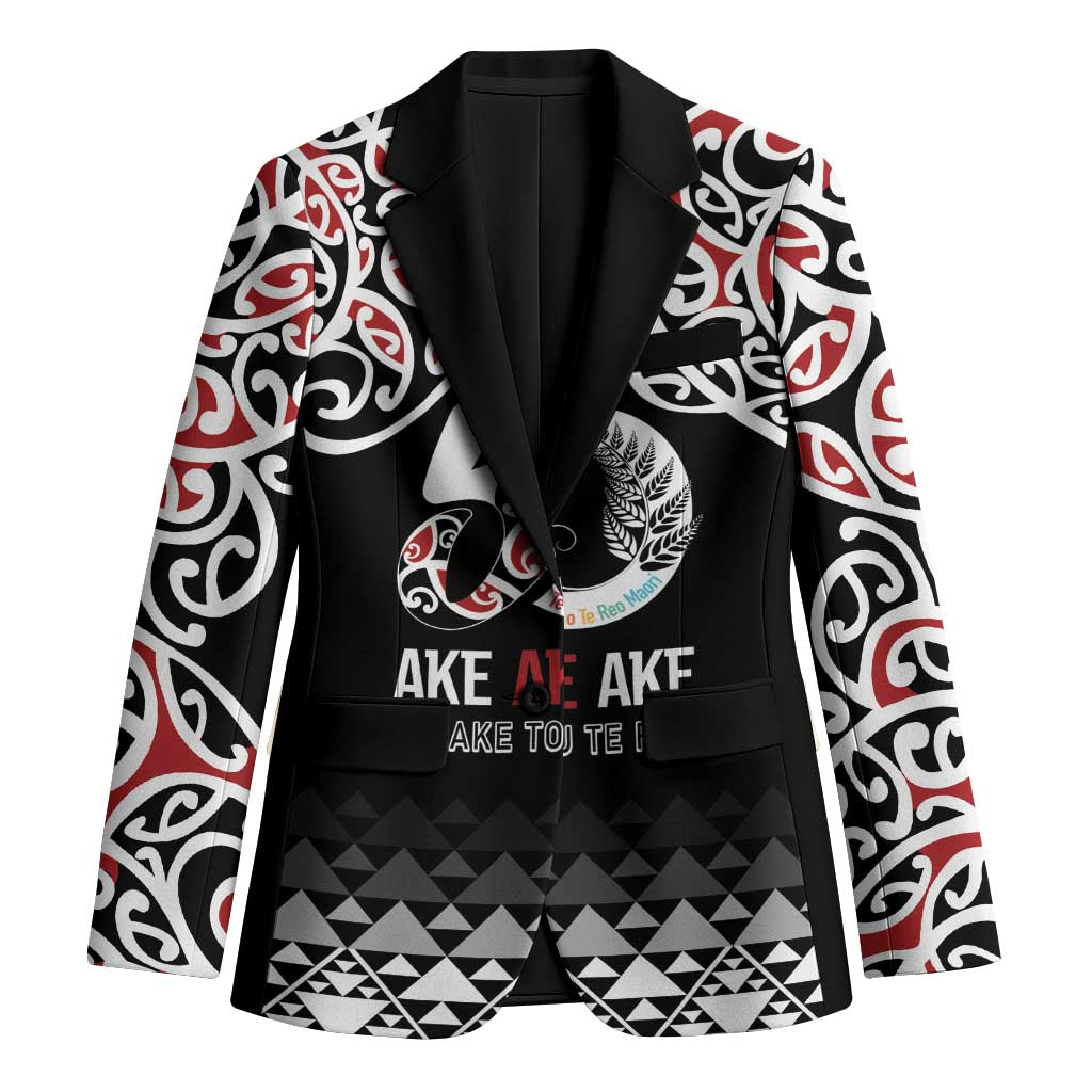 Kia Kaha Te Reo Maori Blazer 50 Years Mo Ake Tonu Te Reo - Polynesian Pride