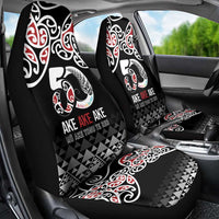Kia Kaha Te Reo Maori Car Seat Cover 50 Years Mo Ake Tonu Te Reo - Polynesian Pride