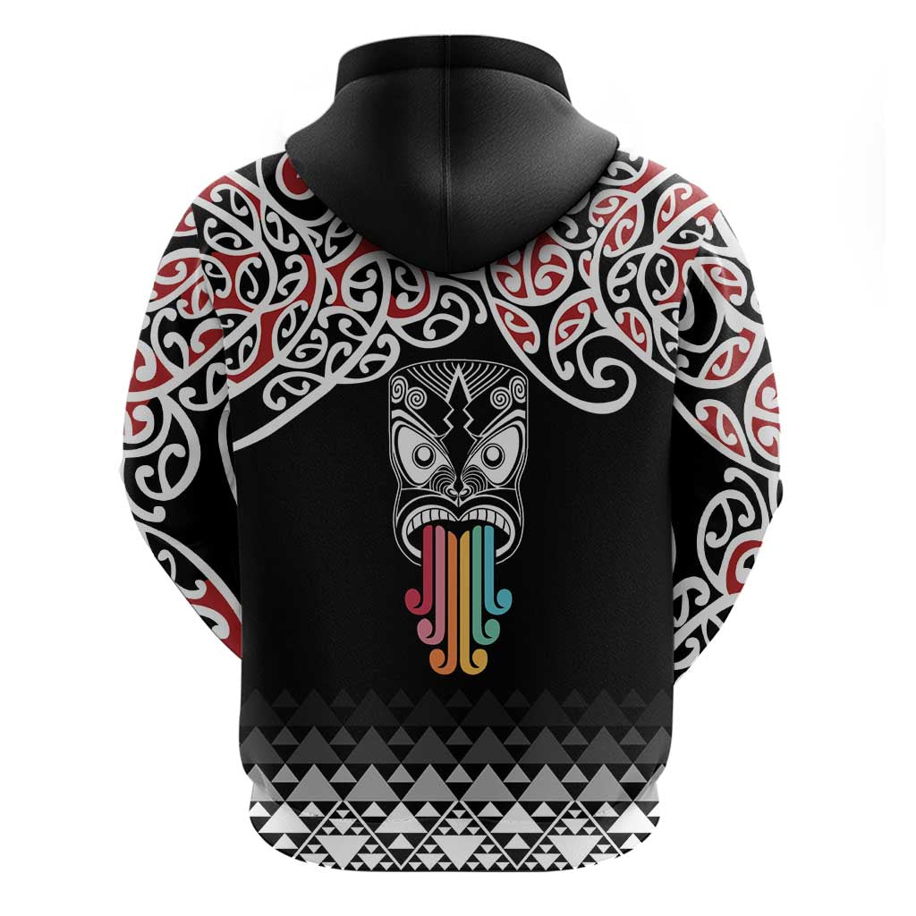 Kia Kaha Te Reo Maori Hoodie 50 Years Mo Ake Tonu Te Reo - Polynesian Pride