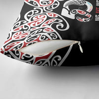 Kia Kaha Te Reo Maori Pillow Cover 50 Years Mo Ake Tonu Te Reo - Polynesian Pride