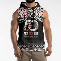 Kia Kaha Te Reo Maori Sleeveless Hoodie 50 Years Mo Ake Tonu Te Reo - Polynesian Pride