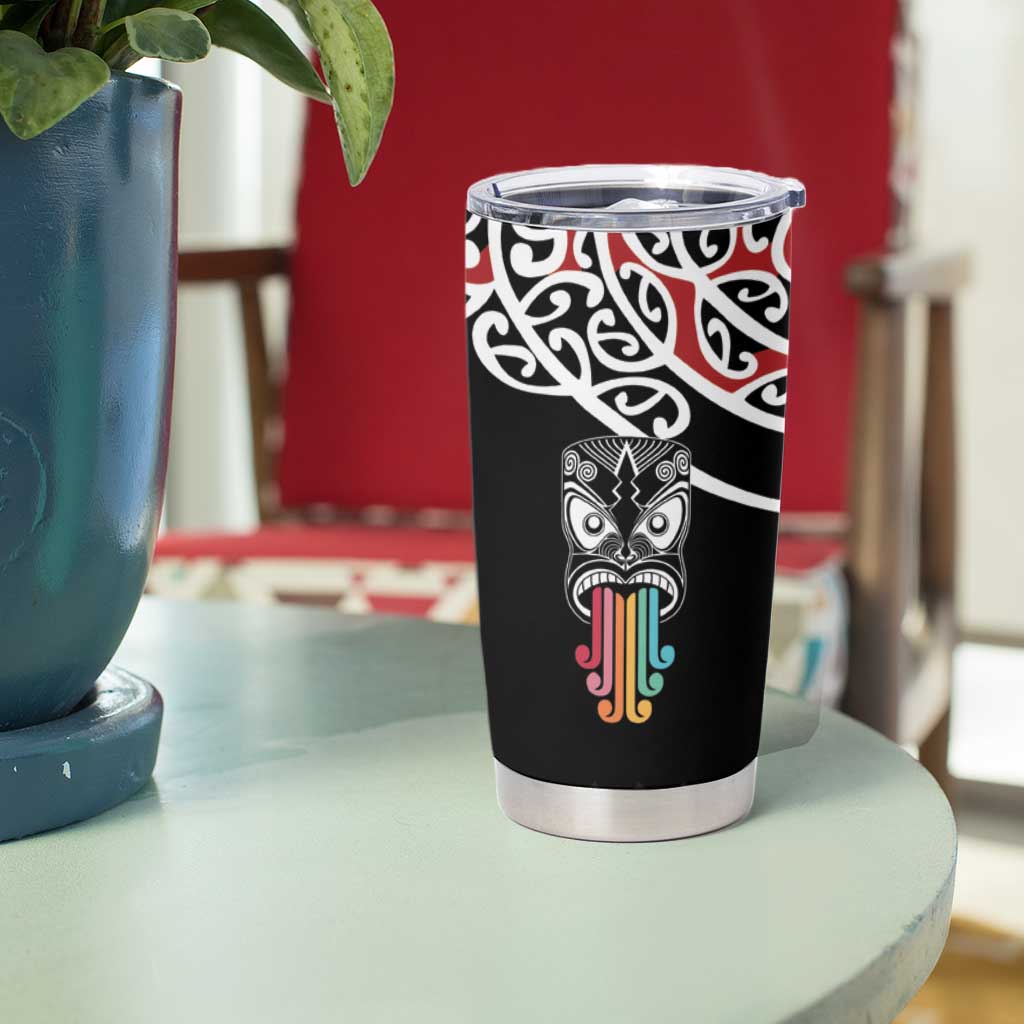 Kia Kaha Te Reo Maori Tumbler Cup 50 Years Mo Ake Tonu Te Reo - Polynesian Pride