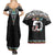 50 Years Kia Kaha Te Reo Maori Couples Matching Summer Maxi Dress and Hawaiian Shirt Ake Ake Ake! - Polynesian Pride