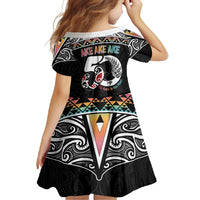 50 Years Kia Kaha Te Reo Maori Family Matching Mermaid Dress and Hawaiian Shirt Ake Ake Ake! LT7 - Polynesian Pride
