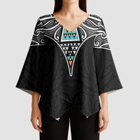 50 Years Kia Kaha Te Reo Maori Kimono Sleeve Blouse Ake Ake Ake! - Polynesian Pride