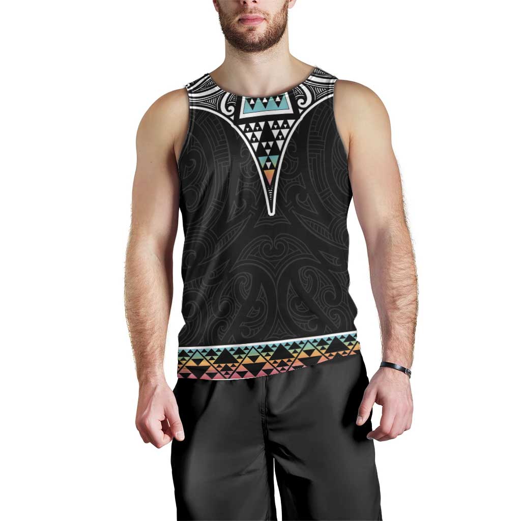50 Years Kia Kaha Te Reo Maori Men Tank Top Ake Ake Ake! - Polynesian Pride