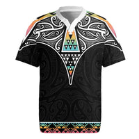 50 Years Kia Kaha Te Reo Maori Rugby Jersey Ake Ake Ake! - Polynesian Pride