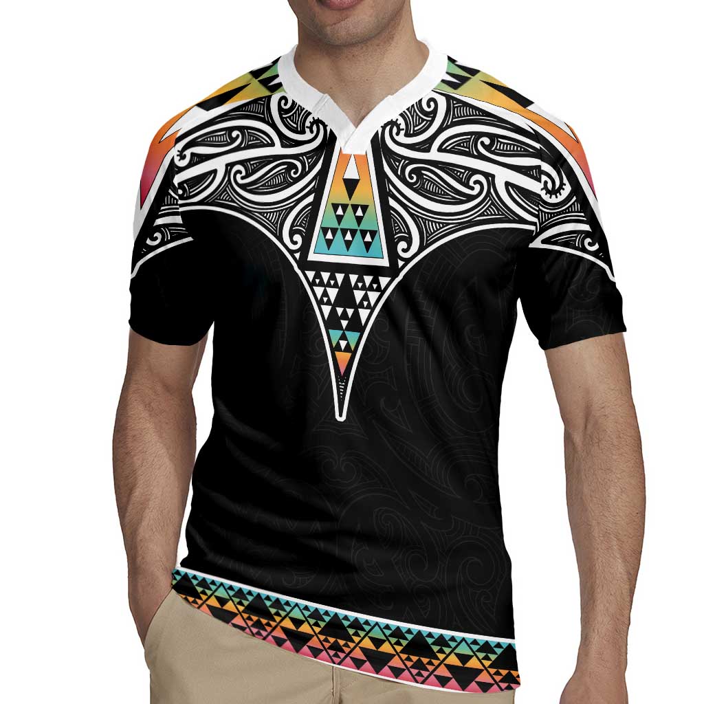 50 Years Kia Kaha Te Reo Maori Rugby Jersey Ake Ake Ake! - Polynesian Pride