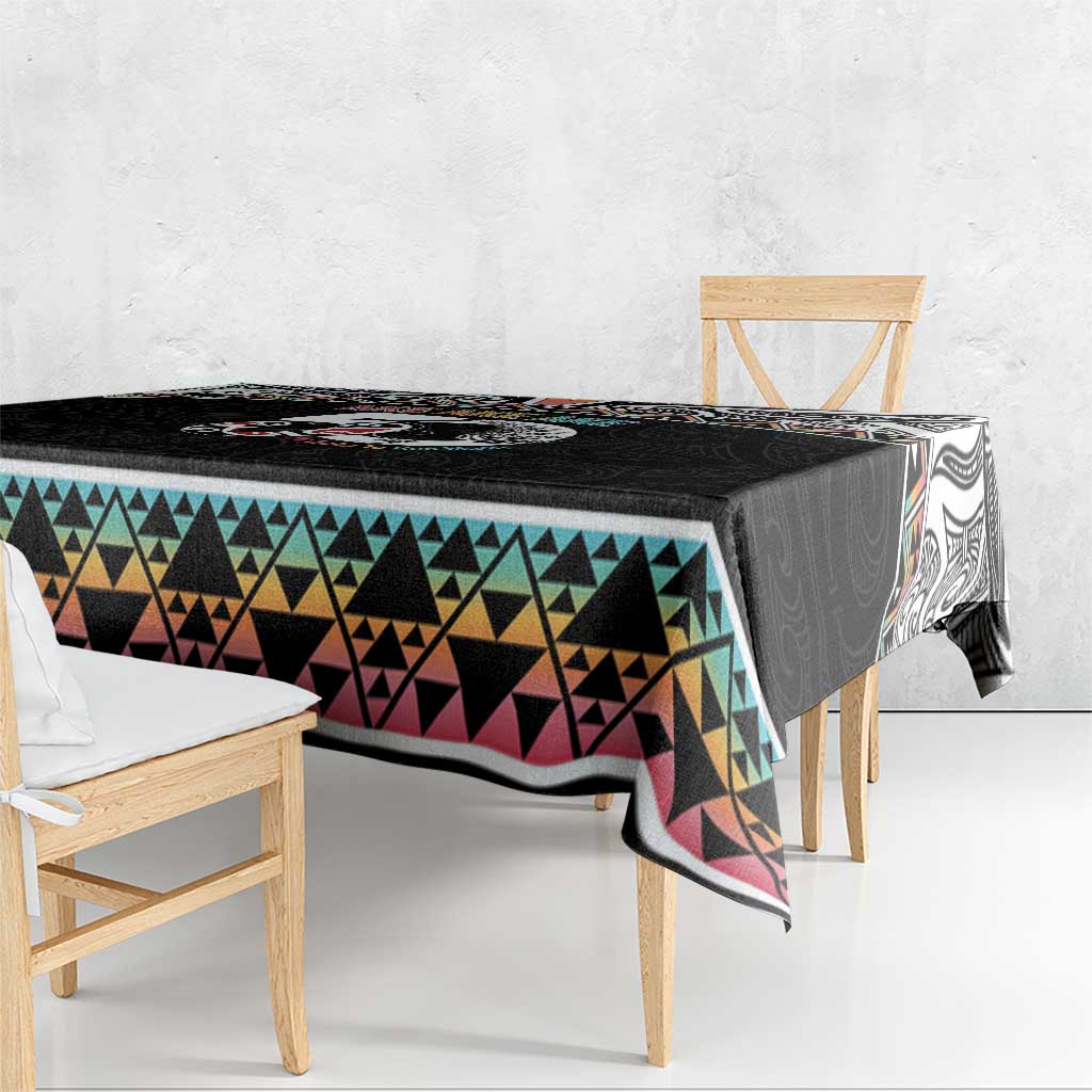 50 Years Kia Kaha Te Reo Maori Tablecloth Ake Ake Ake! - Polynesian Pride