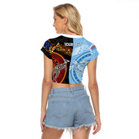 personalised-fiji-and-australia-raglan-cropped-t-shirt-masi-patterns-mix-aboriginal-art