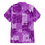 Hawaii Tapa Hawaiian Shirt Hibiscus Mix Hawaiian Quilt Patches - Violet LT7 - Polynesian Pride