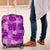 Hawaii Tapa Luggage Cover Hibiscus Mix Hawaiian Quilt Patches - Violet LT7 Violet - Polynesian Pride