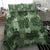 Hawaii Tapa Bedding Set Hibiscus Mix Hawaiian Quilt Patches - Sage Green LT7 - Polynesian Pride