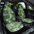 Hawaii Tapa Car Seat Cover Hibiscus Mix Hawaiian Quilt Patches - Sage Green LT7 One Size Sage Green - Polynesian Pride