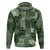 Hawaii Tapa Hoodie Hibiscus Mix Hawaiian Quilt Patches - Sage Green LT7 Pullover Hoodie Sage Green - Polynesian Pride