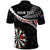 Personalised New Zealand Darts Polo Shirt Maori Manaia LT7 - Polynesian Pride