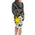 Philippines Sampaguita Personalised Family Matching Long Sleeve Bodycon Dress and Hawaiian Shirt Women's Day LT7 - Polynesian Pride