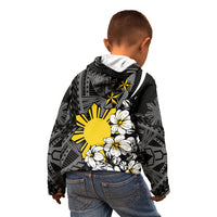 Philippines Sampaguita Personalised Kid Hoodie Women's Day LT7 - Polynesian Pride