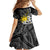 Philippines Sampaguita Personalised Kid Short Sleeve Dress Women's Day LT7 - Polynesian Pride