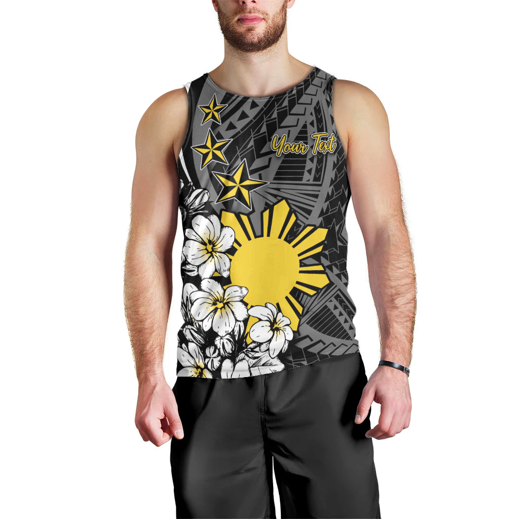 Philippines Sampaguita Personalised Men Tank Top Women's Day LT7 - Polynesian Pride