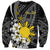 Philippines Sampaguita Personalised Sweatshirt Women's Day LT7 Unisex Black - Polynesian Pride