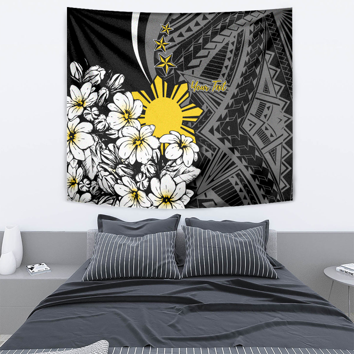 Philippines Sampaguita Personalised Tapestry Women's Day