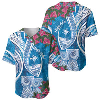 Hafa Adai Guam Baseball Jersey Crystal Waves LT7 - Polynesian Pride