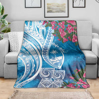 Hafa Adai Guam Blanket Crystal Waves