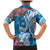 Hafa Adai Guam Family Matching Mermaid Dress and Hawaiian Shirt Crystal Waves
