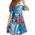 Hafa Adai Guam Family Matching Mermaid Dress and Hawaiian Shirt Crystal Waves