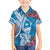 Hafa Adai Guam Family Matching Short Sleeve Bodycon Dress and Hawaiian Shirt Crystal Waves
