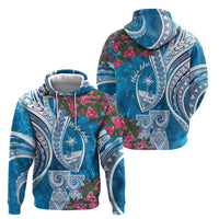 Hafa Adai Guam Hoodie Crystal Waves LT7 - Polynesian Pride