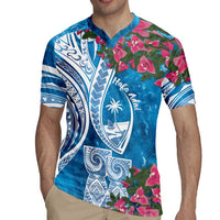 Hafa Adai Guam Rugby Jersey Crystal Waves