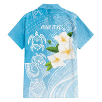 Personalized Guam Chamorro Family Matching Long Sleeve Bodycon Dress and Hawaiian Shirt Turtles and Guasali Flowers LT7 - Polynesian Pride