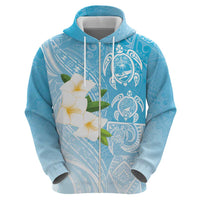 Personalized Guam Chamorro Hoodie Turtles and Guasali Flowers LT7 - Polynesian Pride