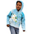 Personalized Guam Chamorro Kid Hoodie Turtles and Guasali Flowers
