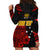 Personalised PNG Kumuls Rugby Hoodie Dress Motuan Mix Patterns LT7 - Polynesian Pride