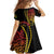 Proudly Ni-Van Sandroing Inspired Classic Style Family Matching Off Shoulder Maxi Dress and Hawaiian Shirt