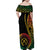 Proudly Ni-Van Sandroing Inspired Classic Style Family Matching Off Shoulder Maxi Dress and Hawaiian Shirt