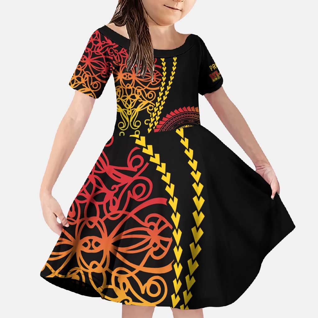 Proudly Ni-Van Sandroing Inspired Classic Style Family Matching Summer Maxi Dress and Hawaiian Shirt