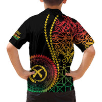 Proudly Ni-Van Sandroing Inspired Classic Style Family Matching Tank Maxi Dress and Hawaiian Shirt