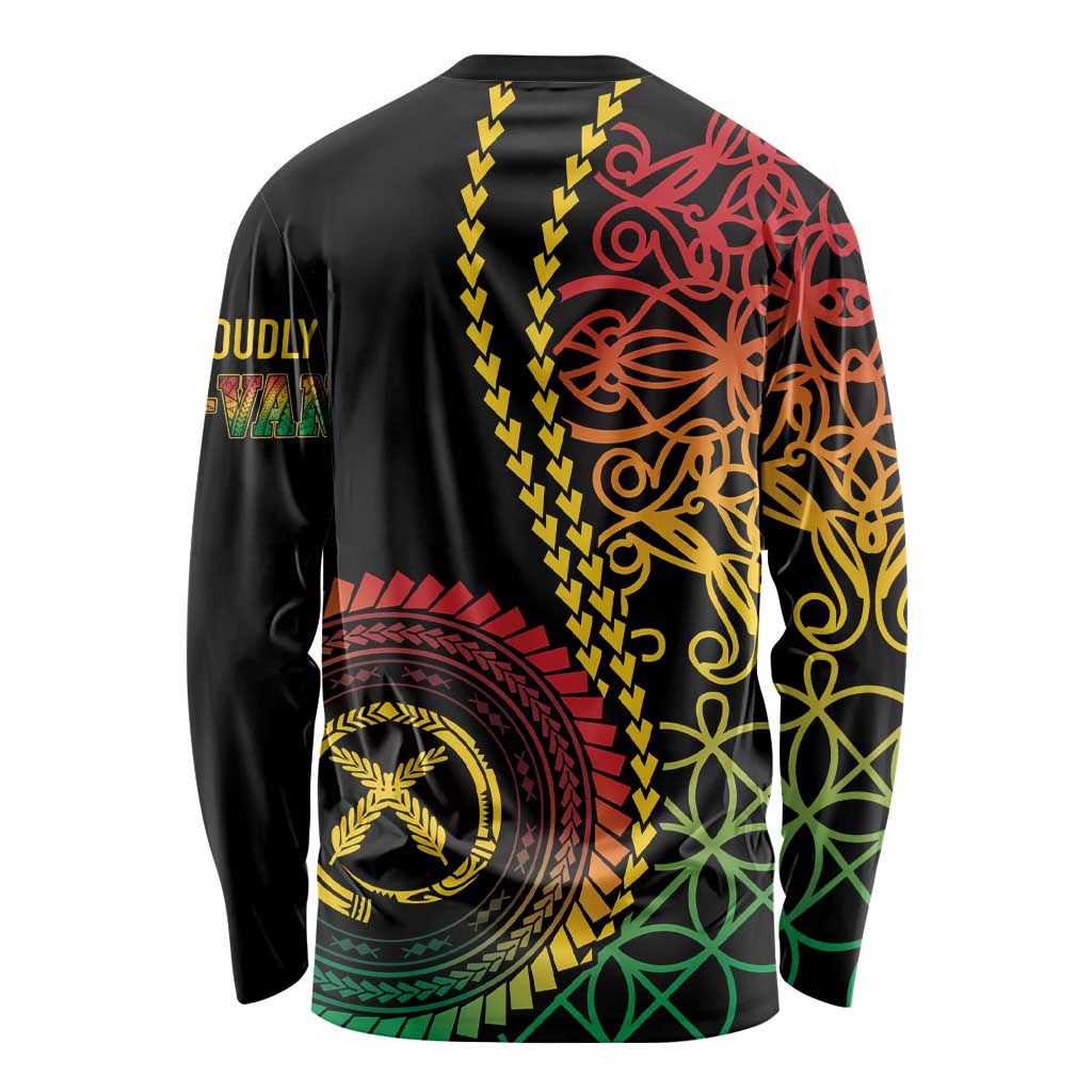 Proudly Ni-Van Sandroing Inspired Classic Style Long Sleeve Shirt LT7 - Polynesian Pride